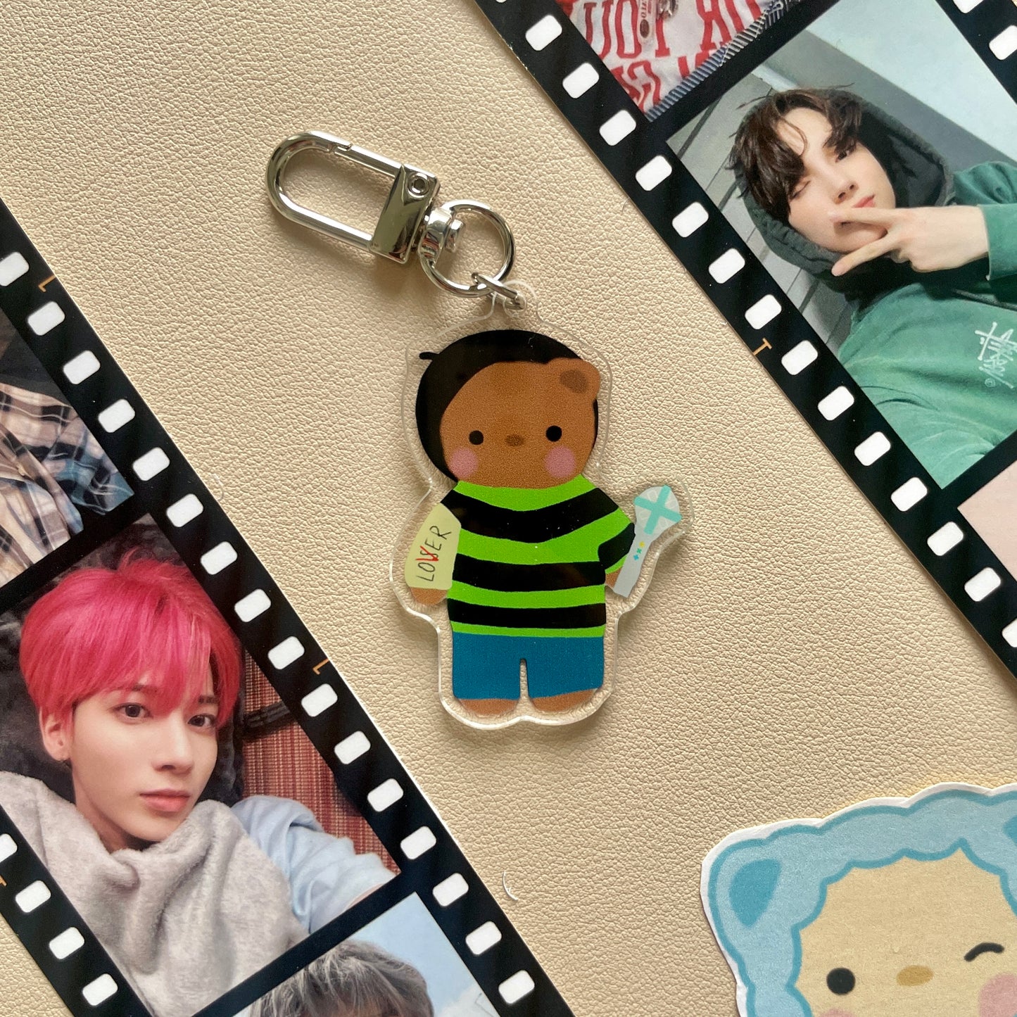 Fandom Bear Keychains