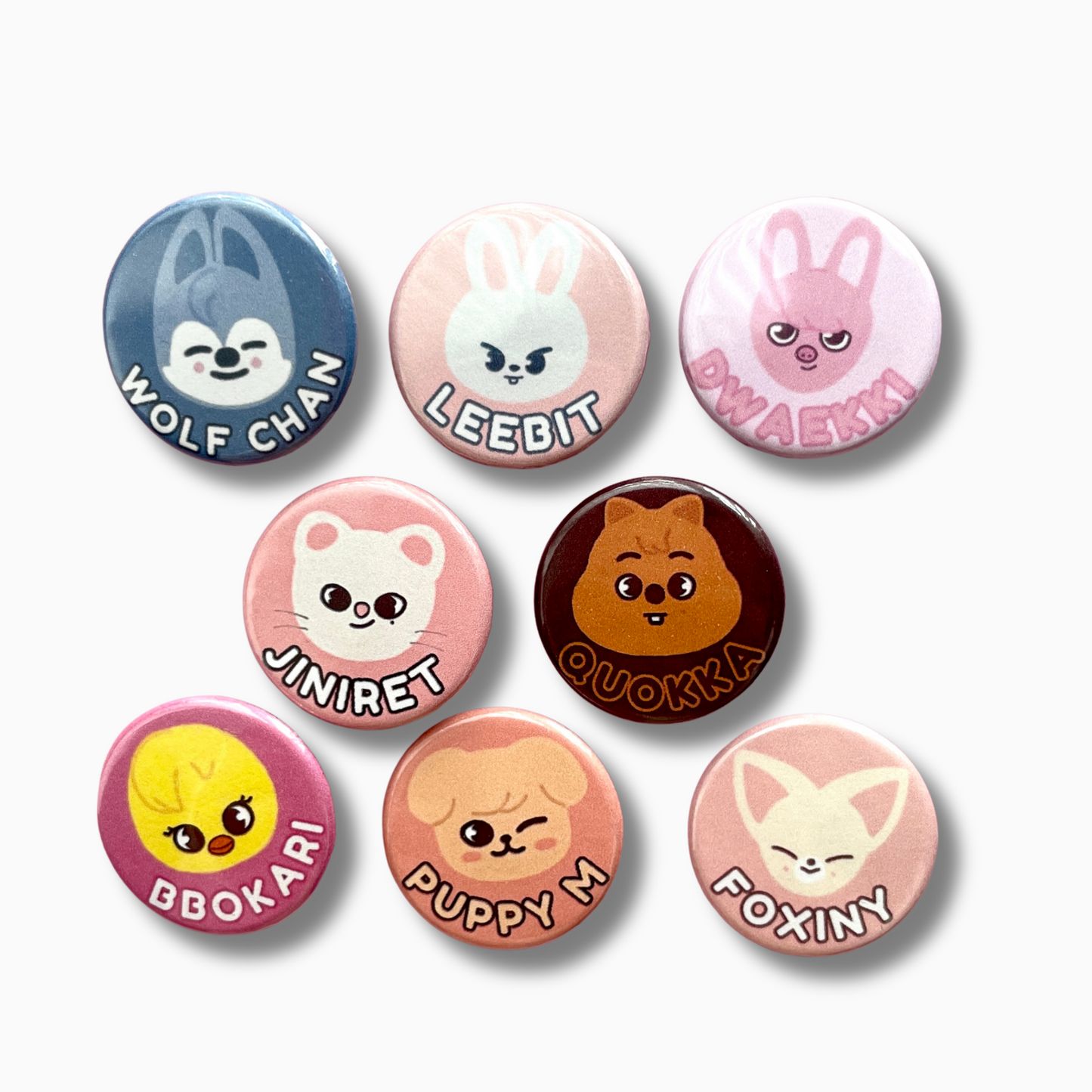 ANITEEZ and SKZOO Name Badges | 25mm