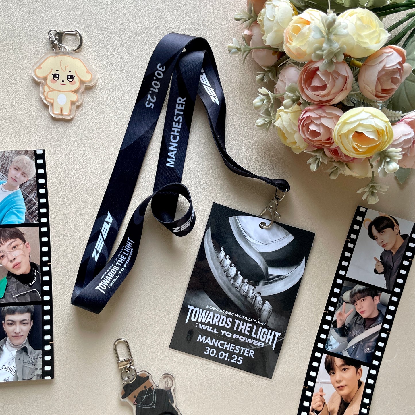 Ateez London & Manchester Tour Lanyards