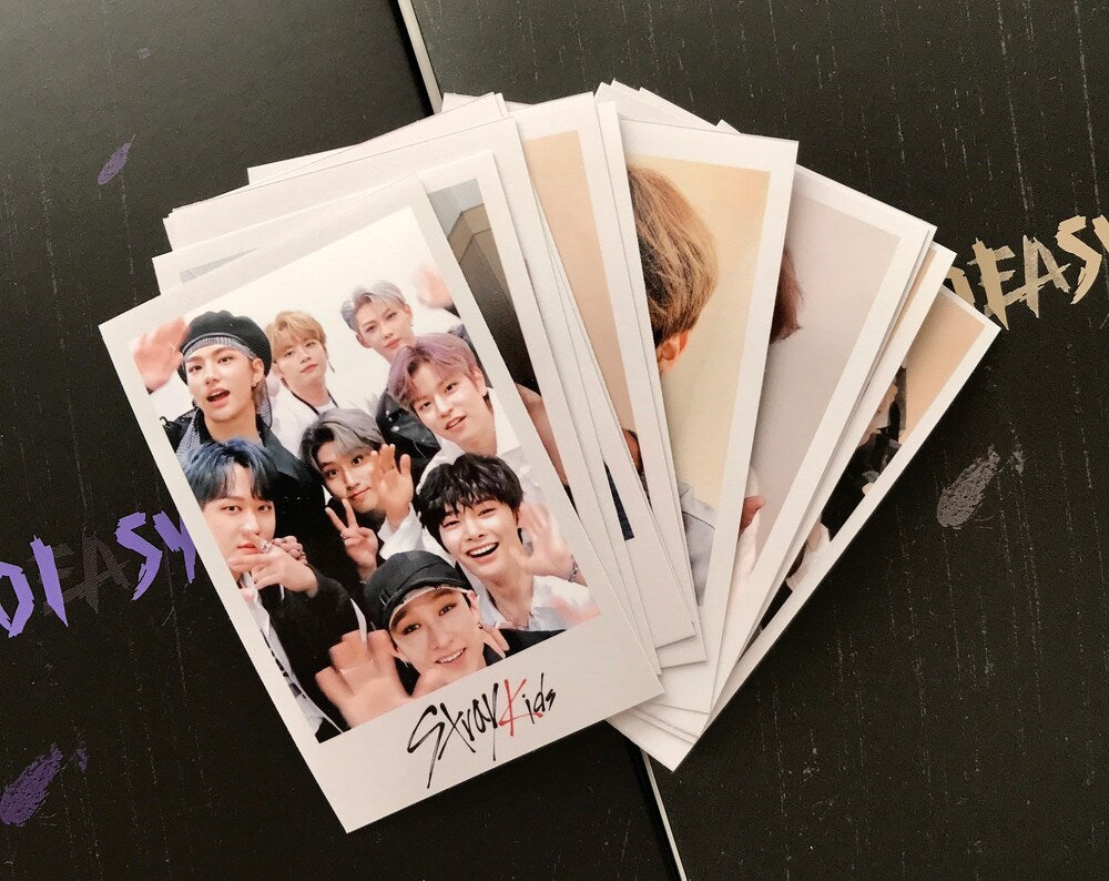 10 Stray Kids Polaroid Style Photocards
