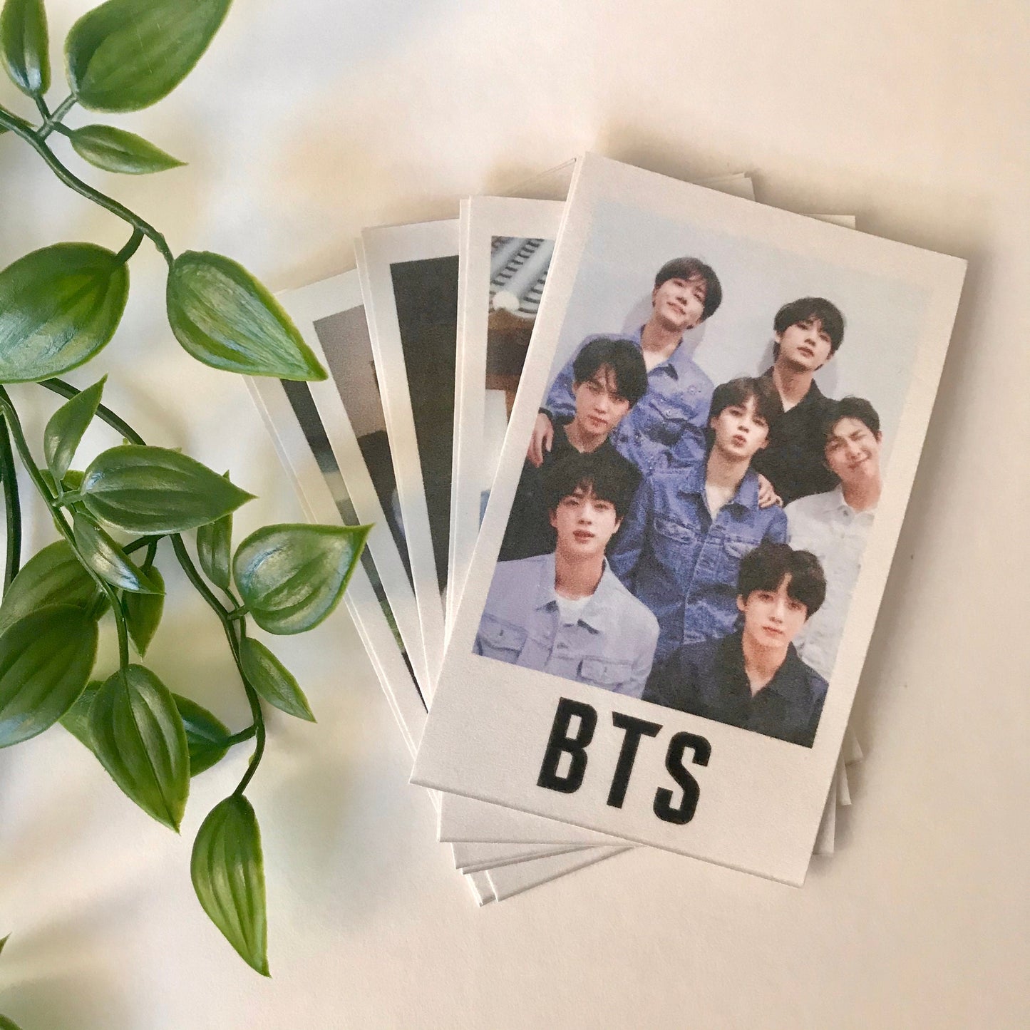 10 BTS Polaroid Style Photocards | Kpop