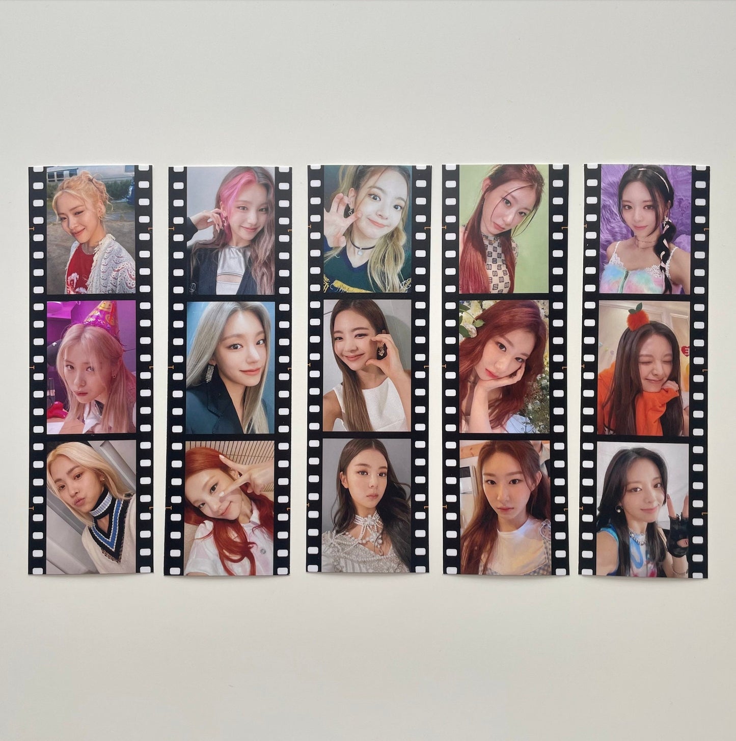 ITZY Selfie Photostrips/Bookmarks | Full Set