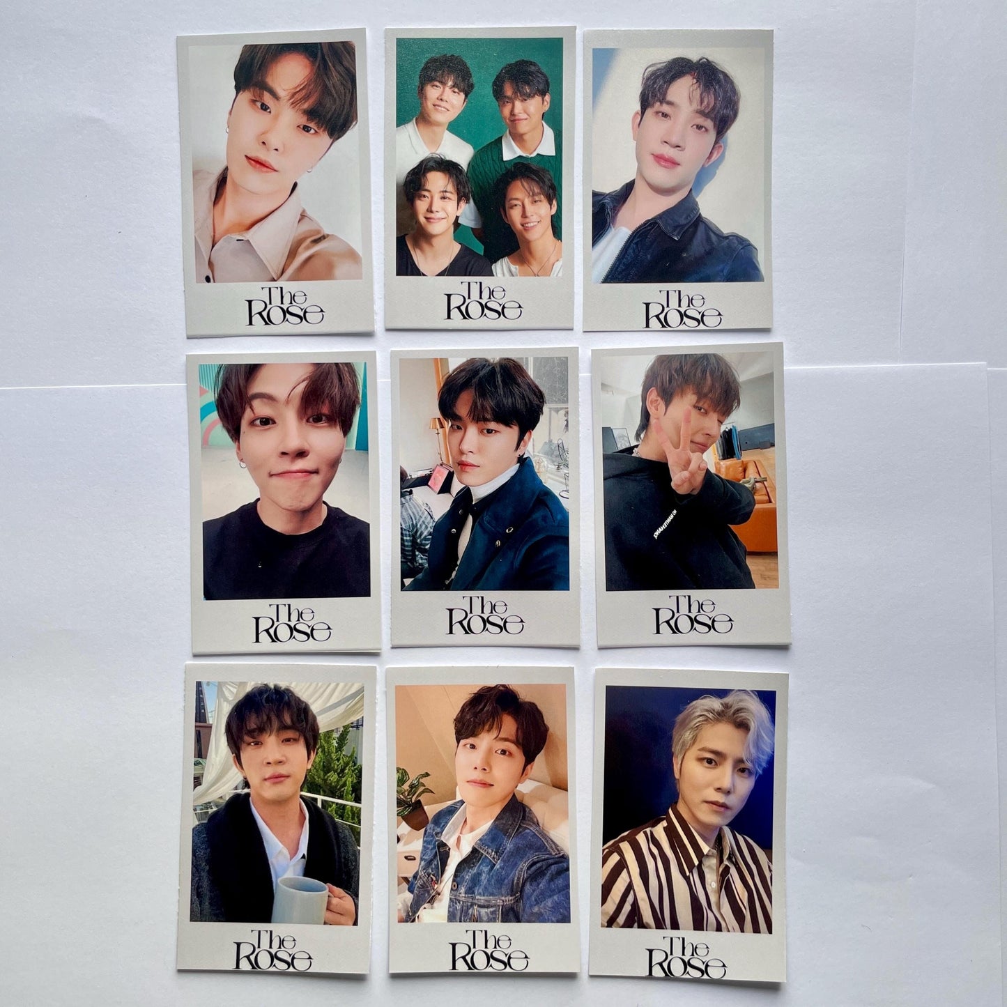 10 The Rose Polaroid Style Photocard | kpop