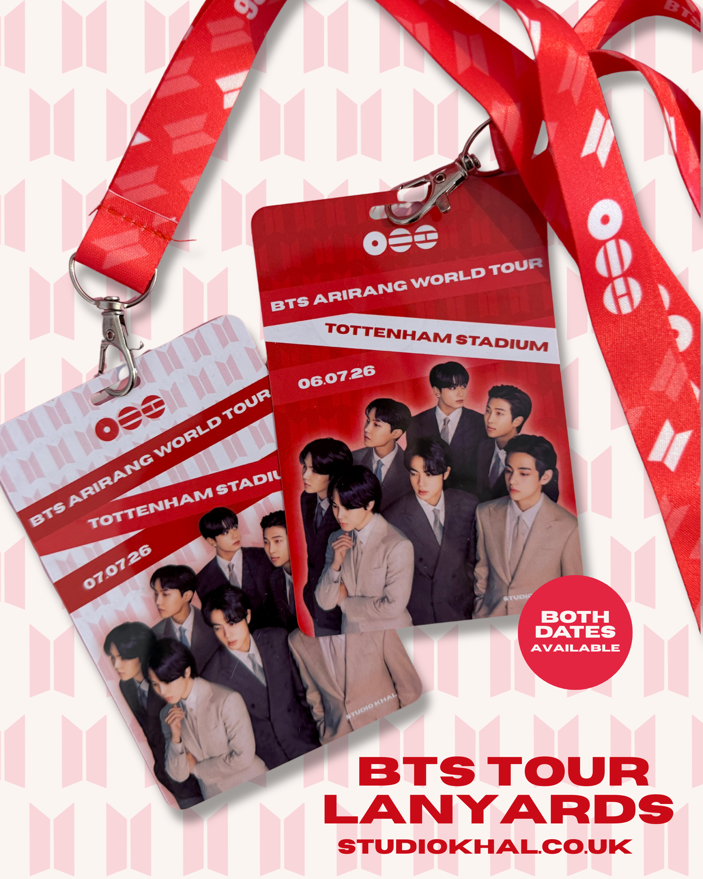 BTS ARIRANG Tour Lanyards | London