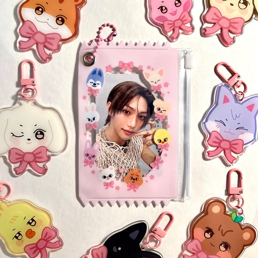 SKZOO Coquette Zip Pouch Photocard/Trinket Holder