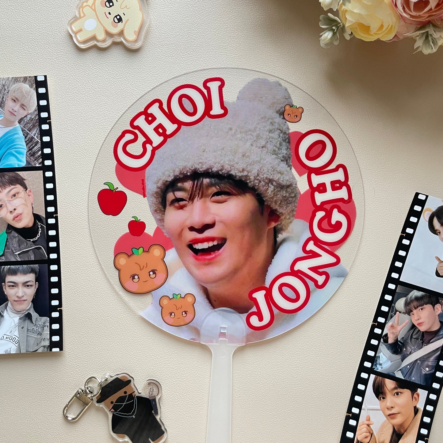 Ateez Member Picket Fans