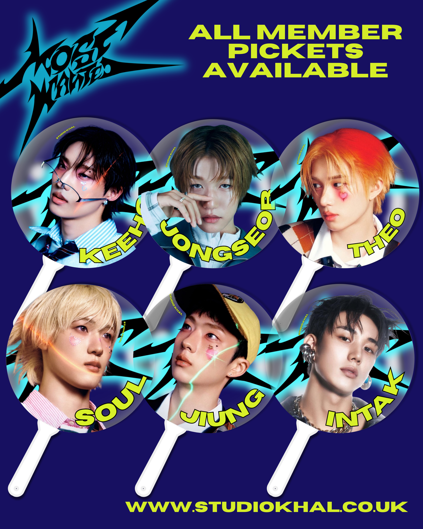 P1Harmony Member Pickets (Pre-Order)