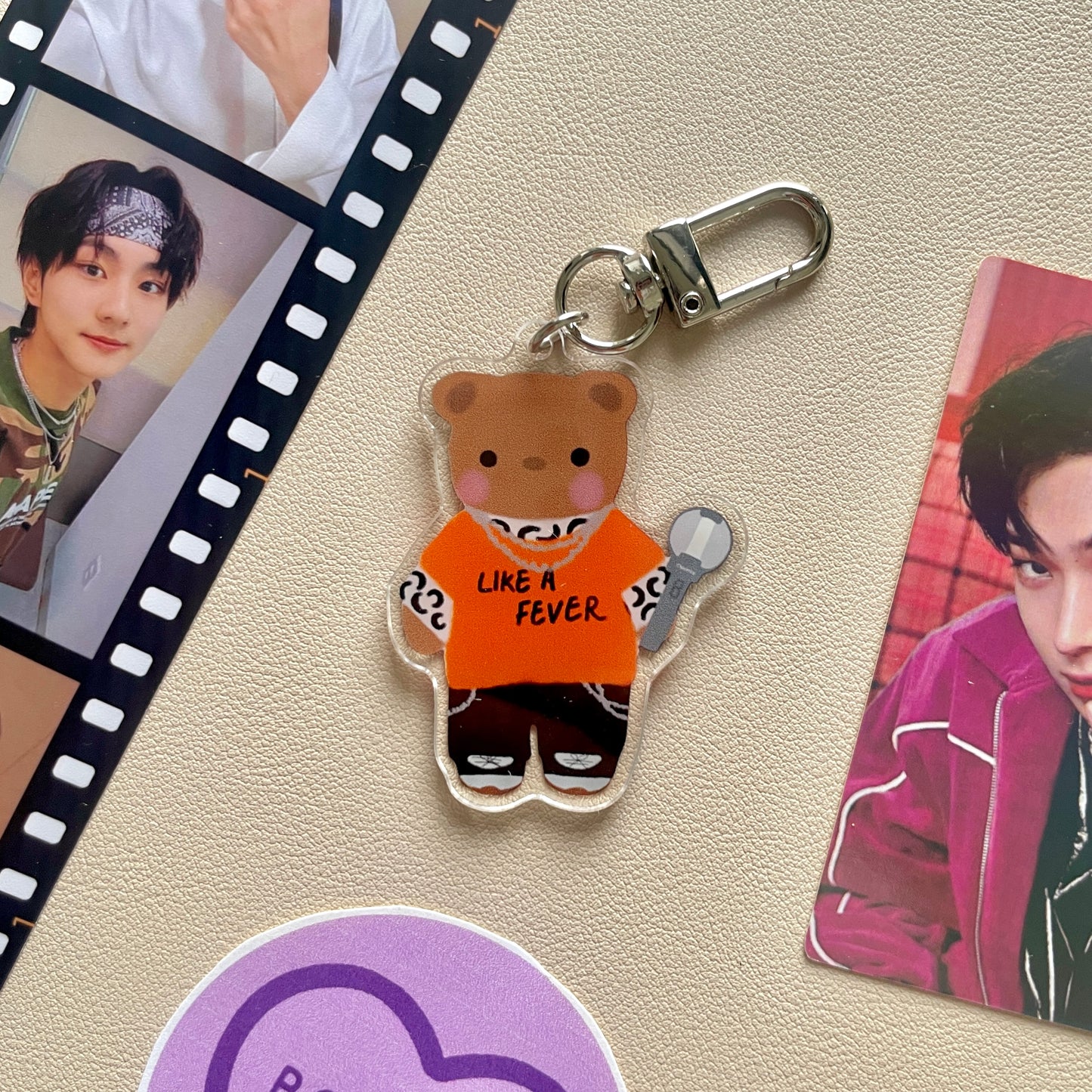 Fandom Bear Keychains