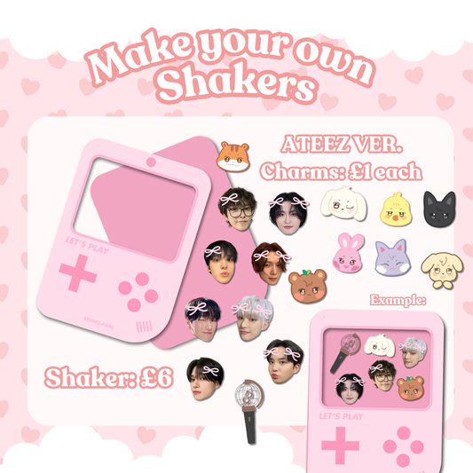 ATEEZ DIY Shaker Keychain (Info in description)