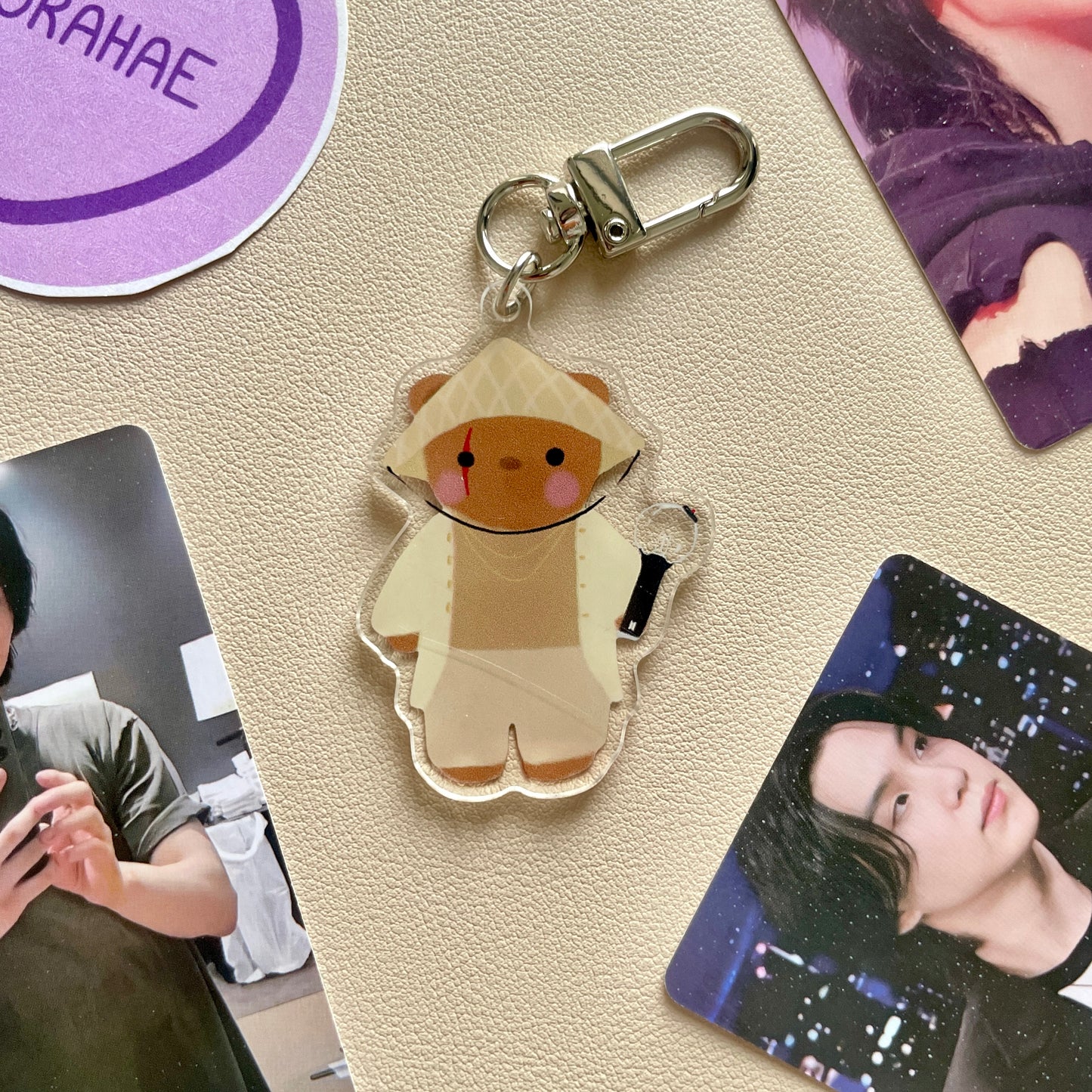 Fandom Bear Keychains