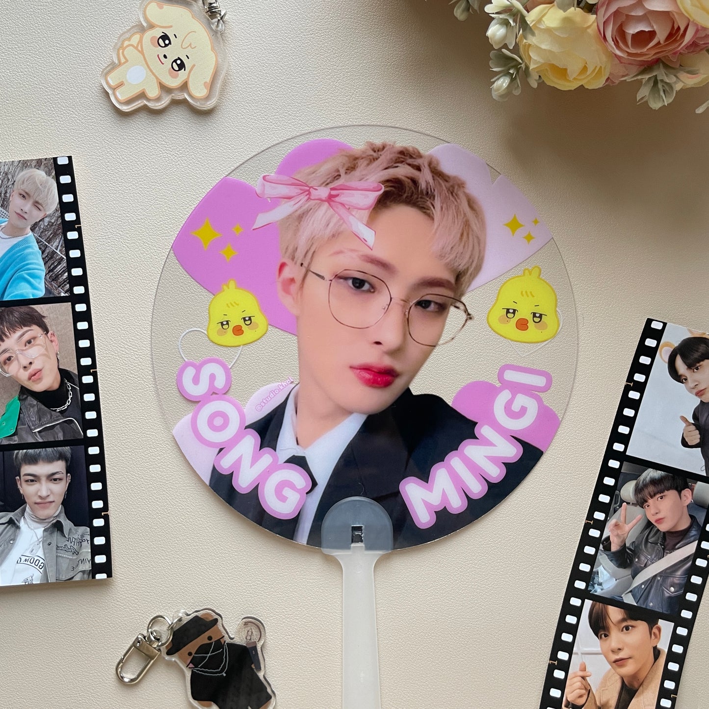 Ateez Member Picket Fans