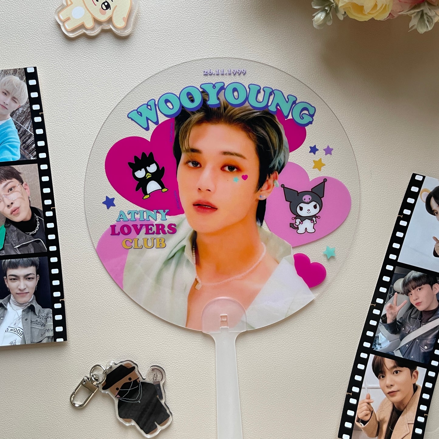 Ateez Member Picket Fans