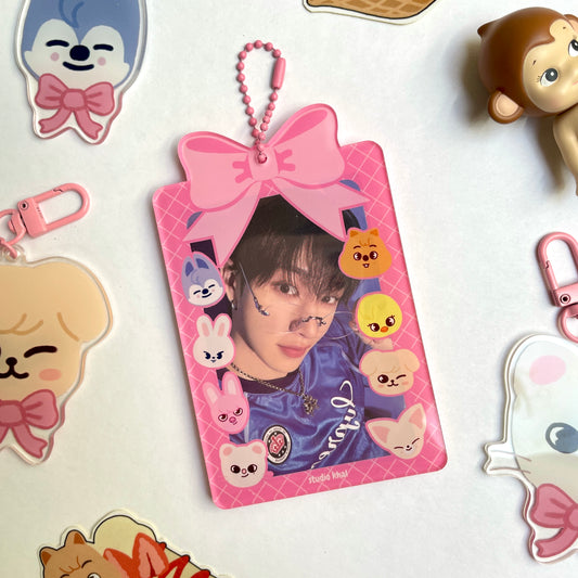 SKZOO Coquette Double-Sided Photocard Holder