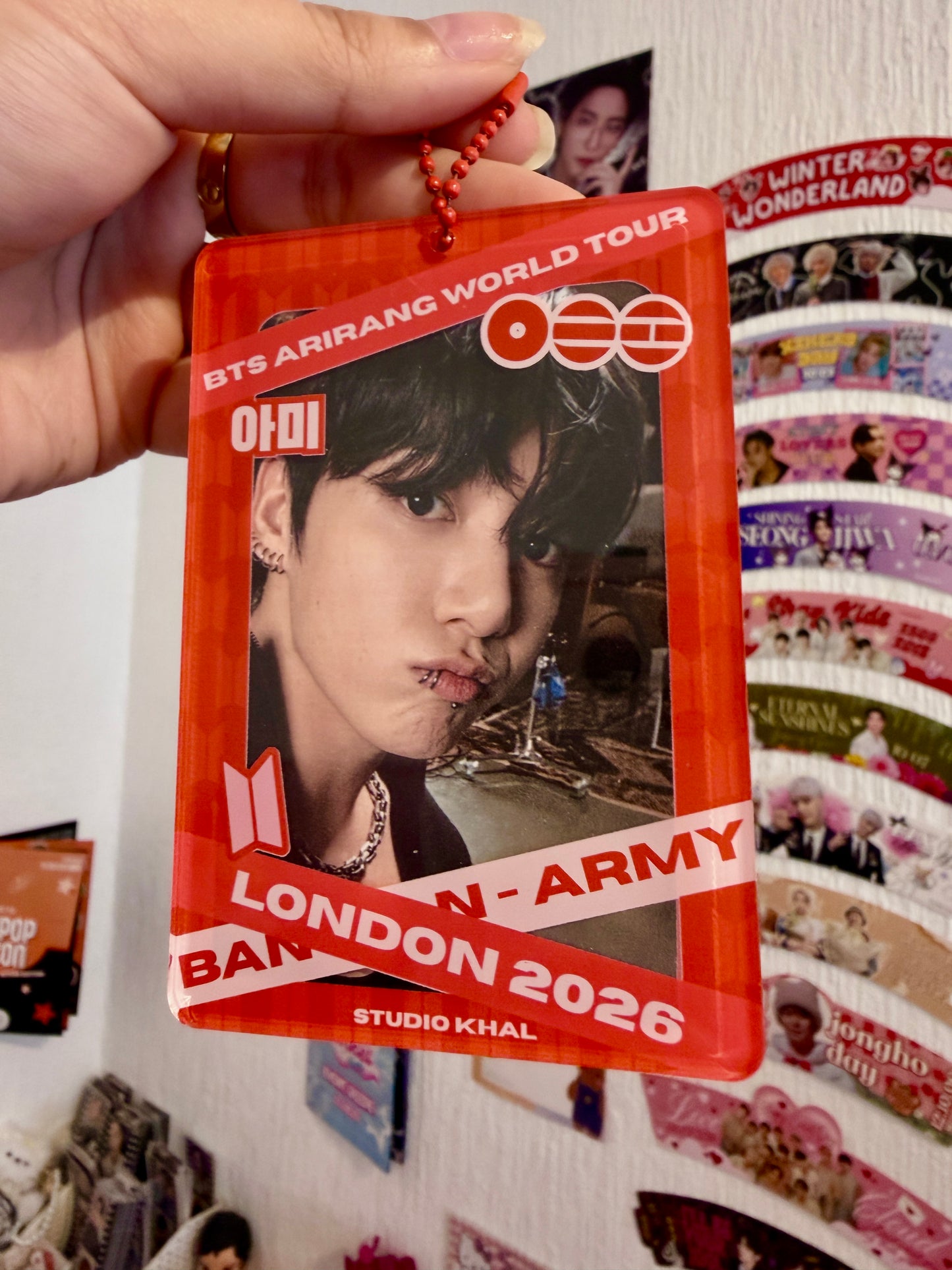 BTS London Concert Photocard Holder