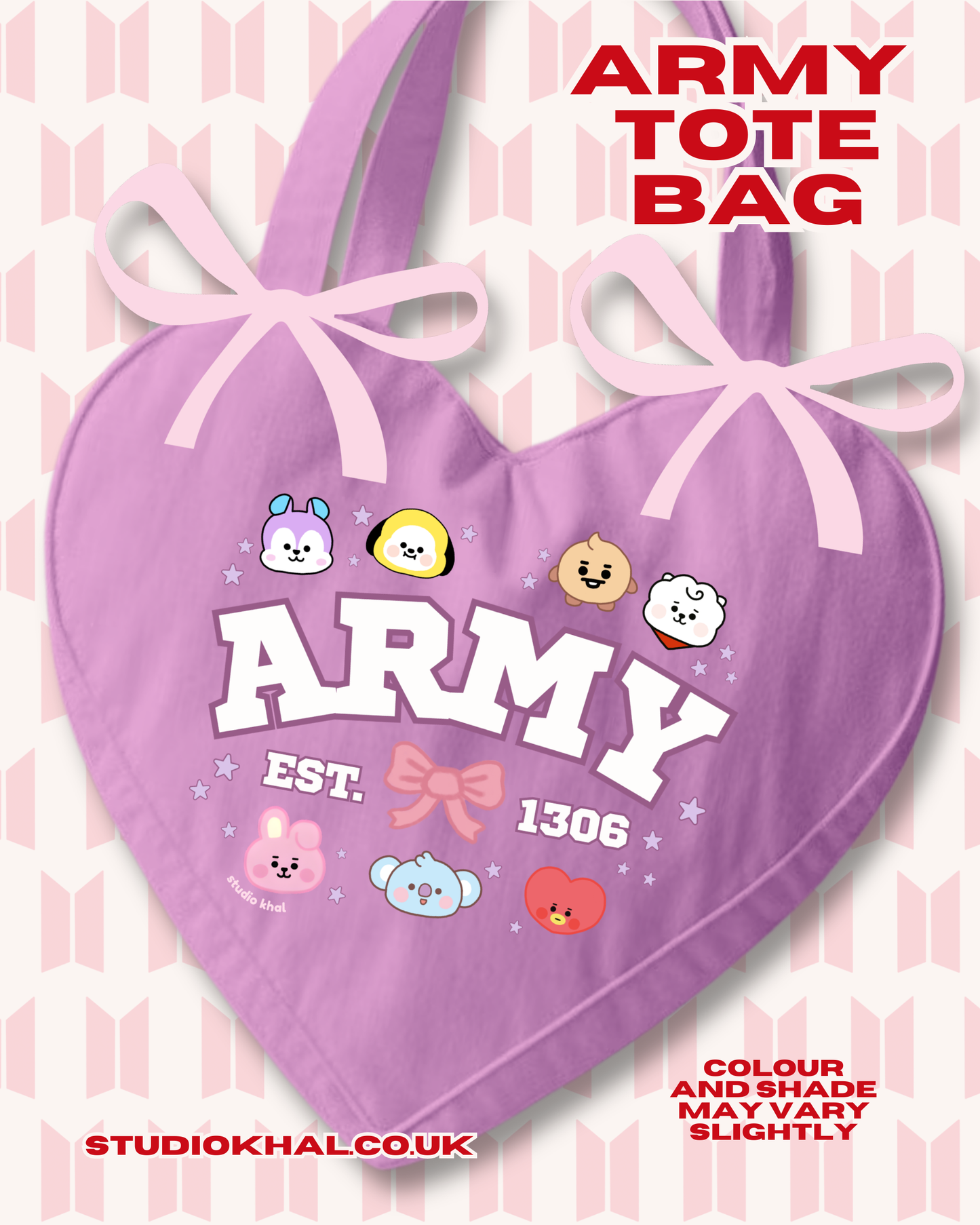 BTS ARMY Tote Bag