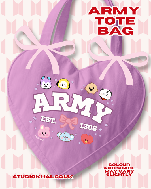 BTS ARMY Tote Bag