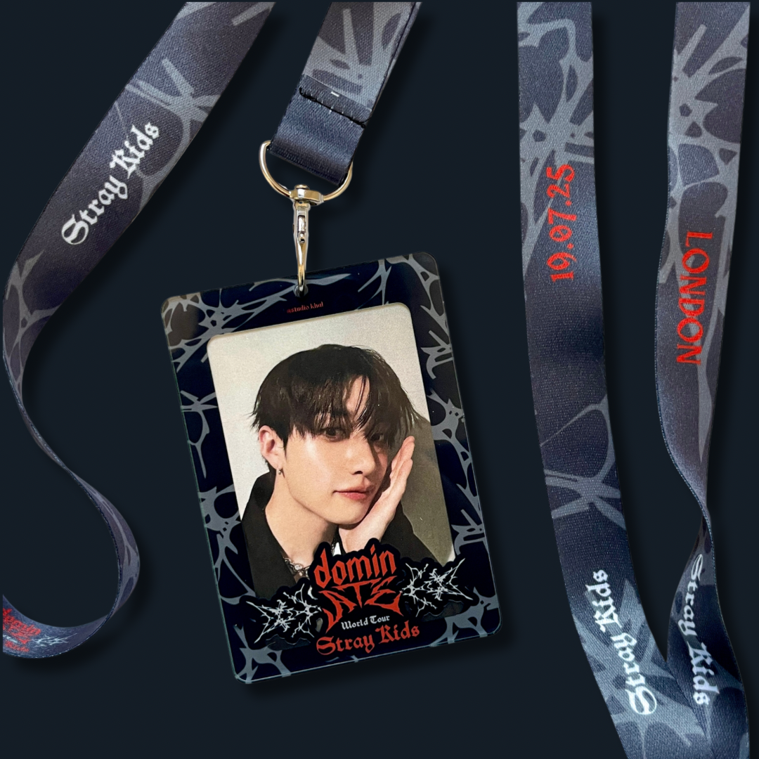 Stray Kids In London Photocard Holder and Lanyard