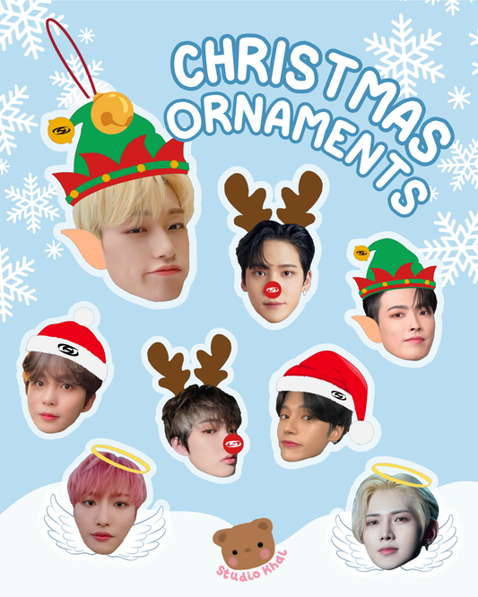 Ateez Christmas Ornaments (shipping end of November)