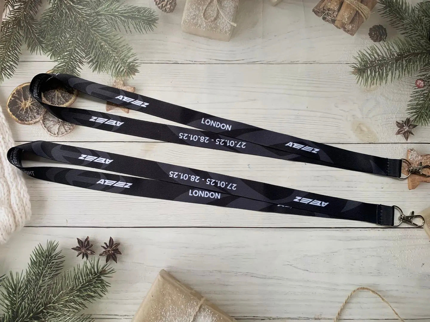 Ateez London & Manchester Tour Lanyards