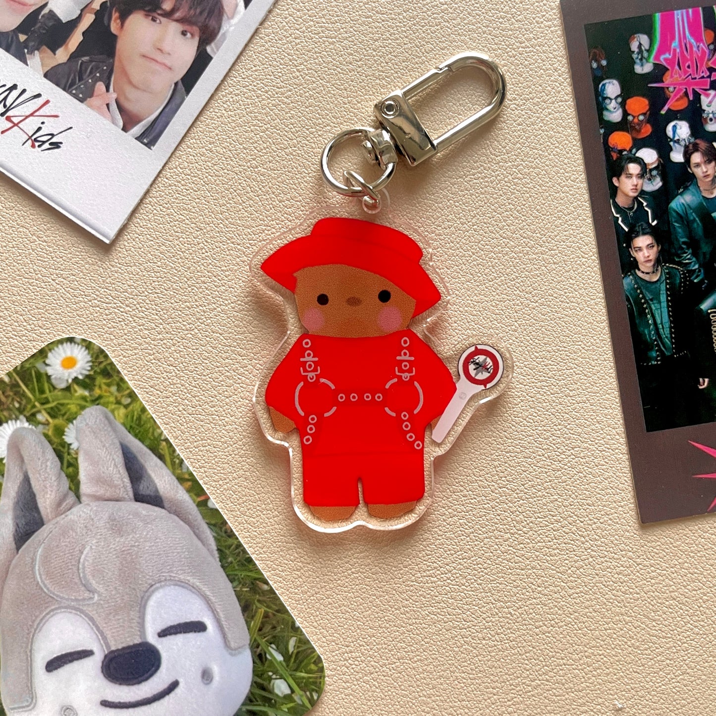 Fandom Bear Keychains