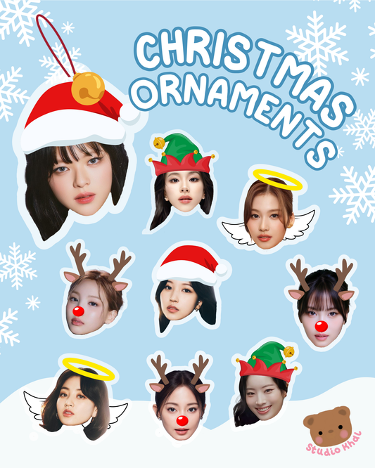 Twice Christmas Ornaments (shipping end of November)