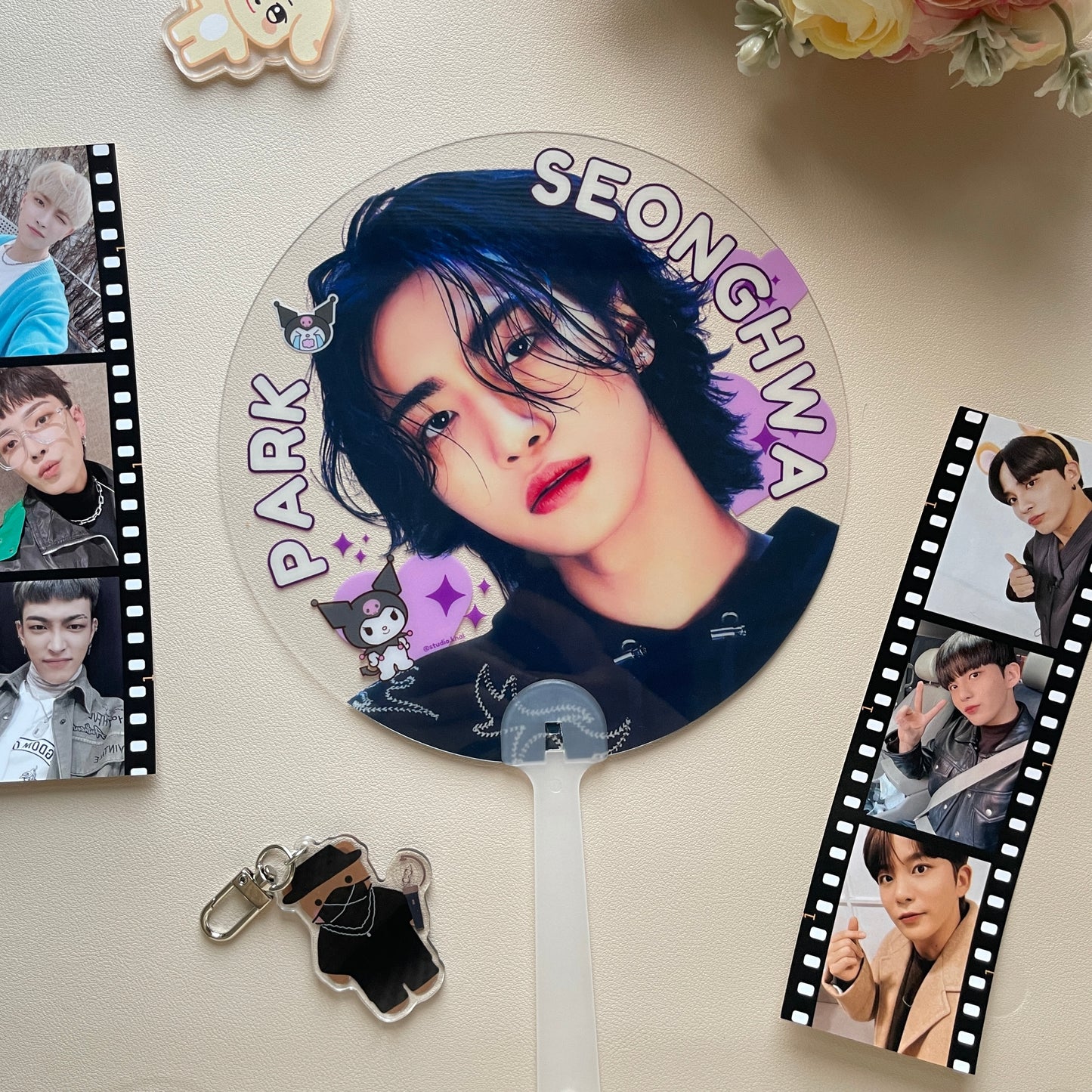 Ateez Member Picket Fans