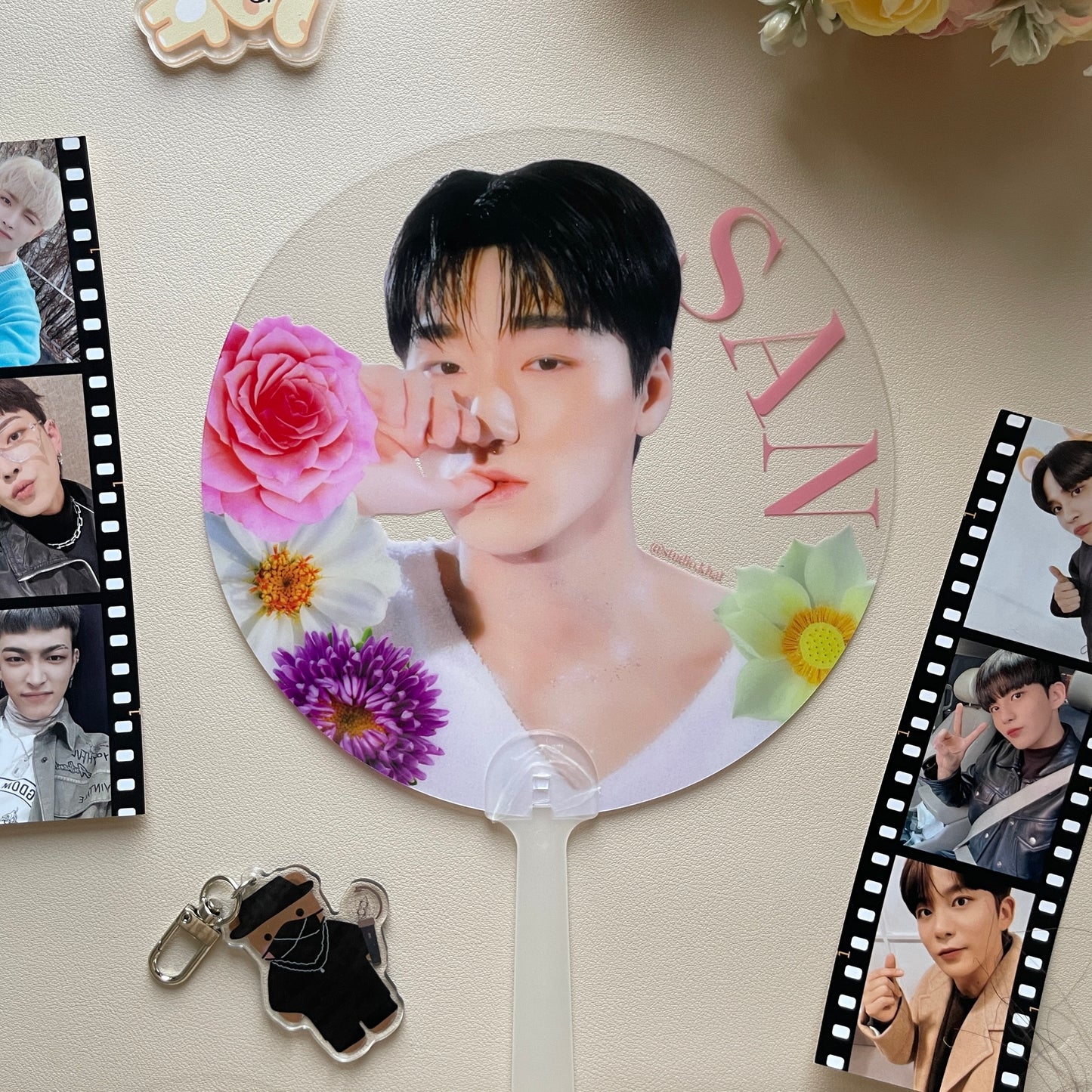 Ateez Member Picket Fans