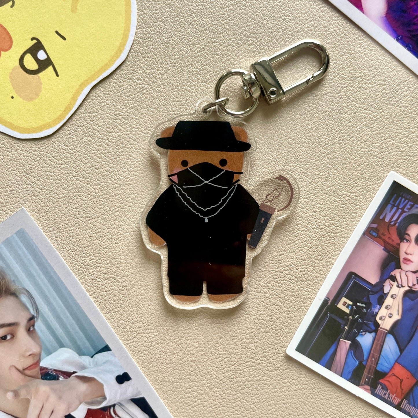 Fandom Bear Keychains
