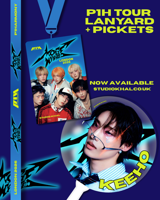 P1Harmony London Tour Lanyard