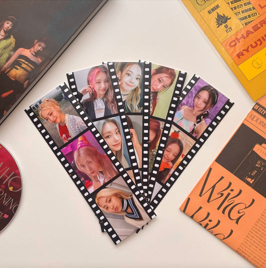 ITZY Selfie Photostrips/Bookmarks | Full Set