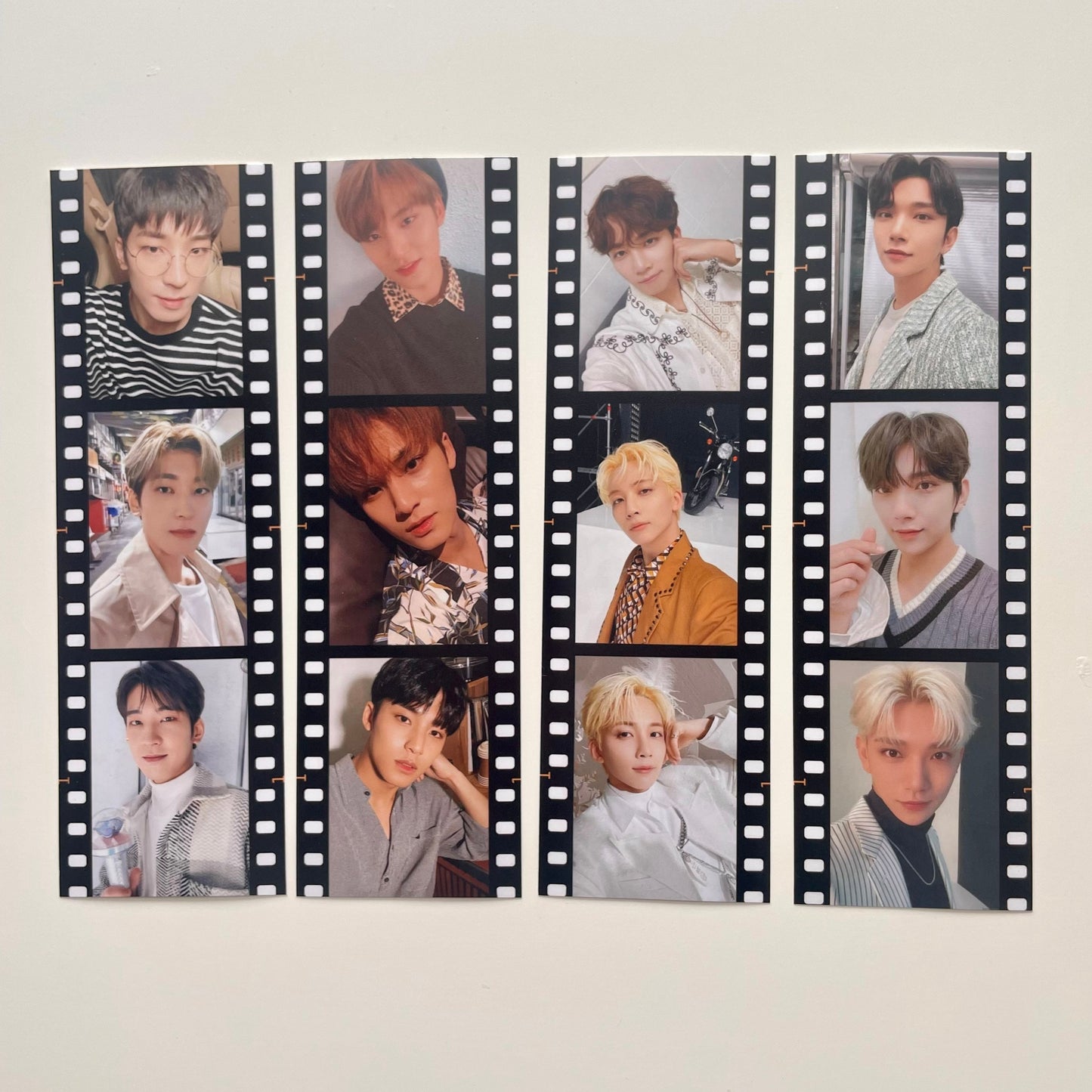 Seventeen Selfie Photostrips/Bookmarks | Full Set