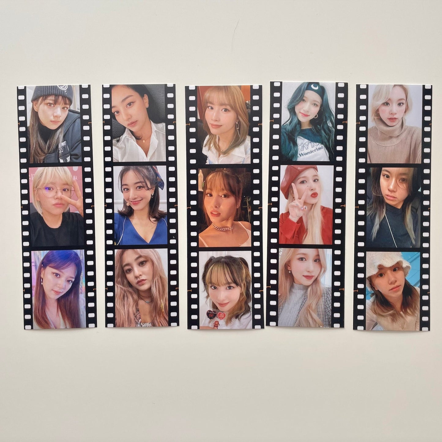 TWICE Selfie Photostrips/Bookmarks | Full Set