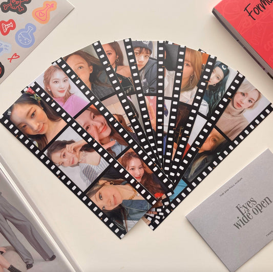 TWICE Selfie Photostrips/Bookmarks | Full Set