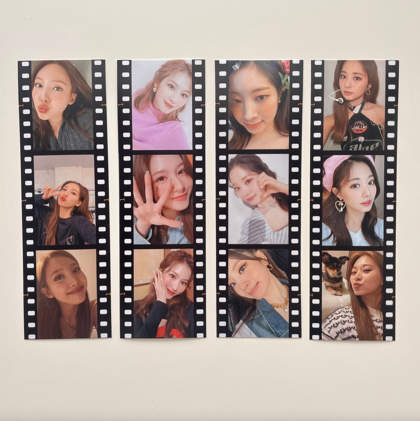 TWICE Selfie Photostrips/Bookmarks | Full Set