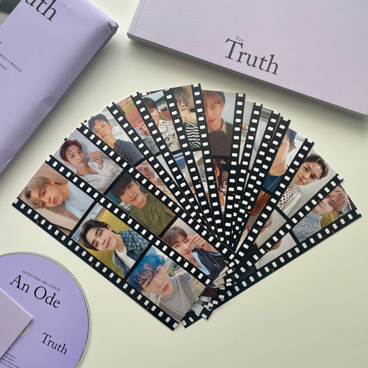 Seventeen Selfie Photostrips/Bookmarks | Full Set